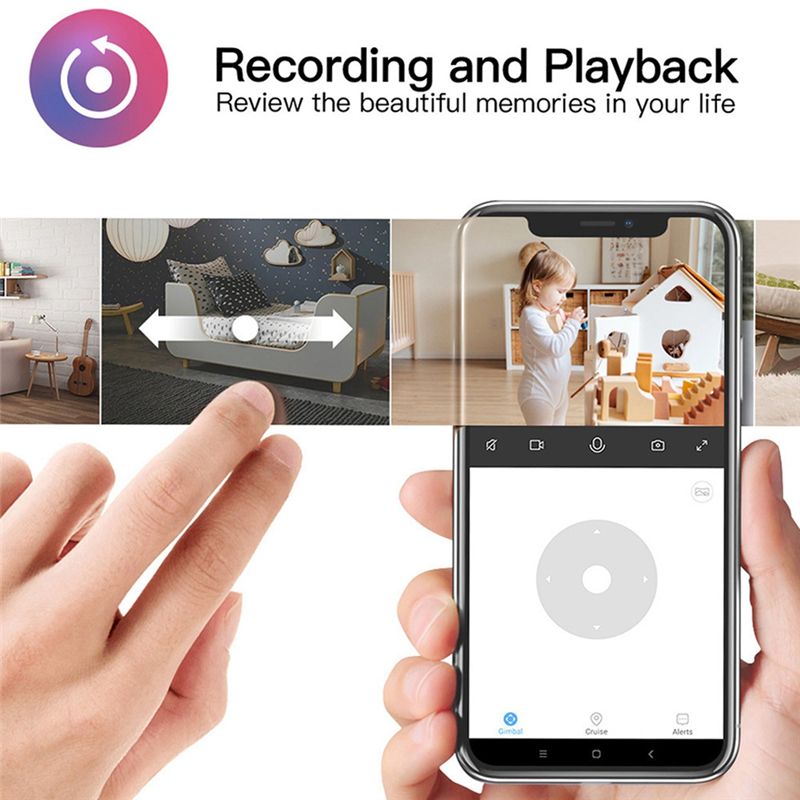 Home Security With Cameras - كاميرا واي فاي داخلية أساسية من