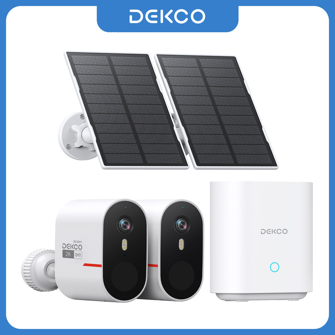 Home Security Kit - نظام كاميرا ديكو الشمسية واي فاي