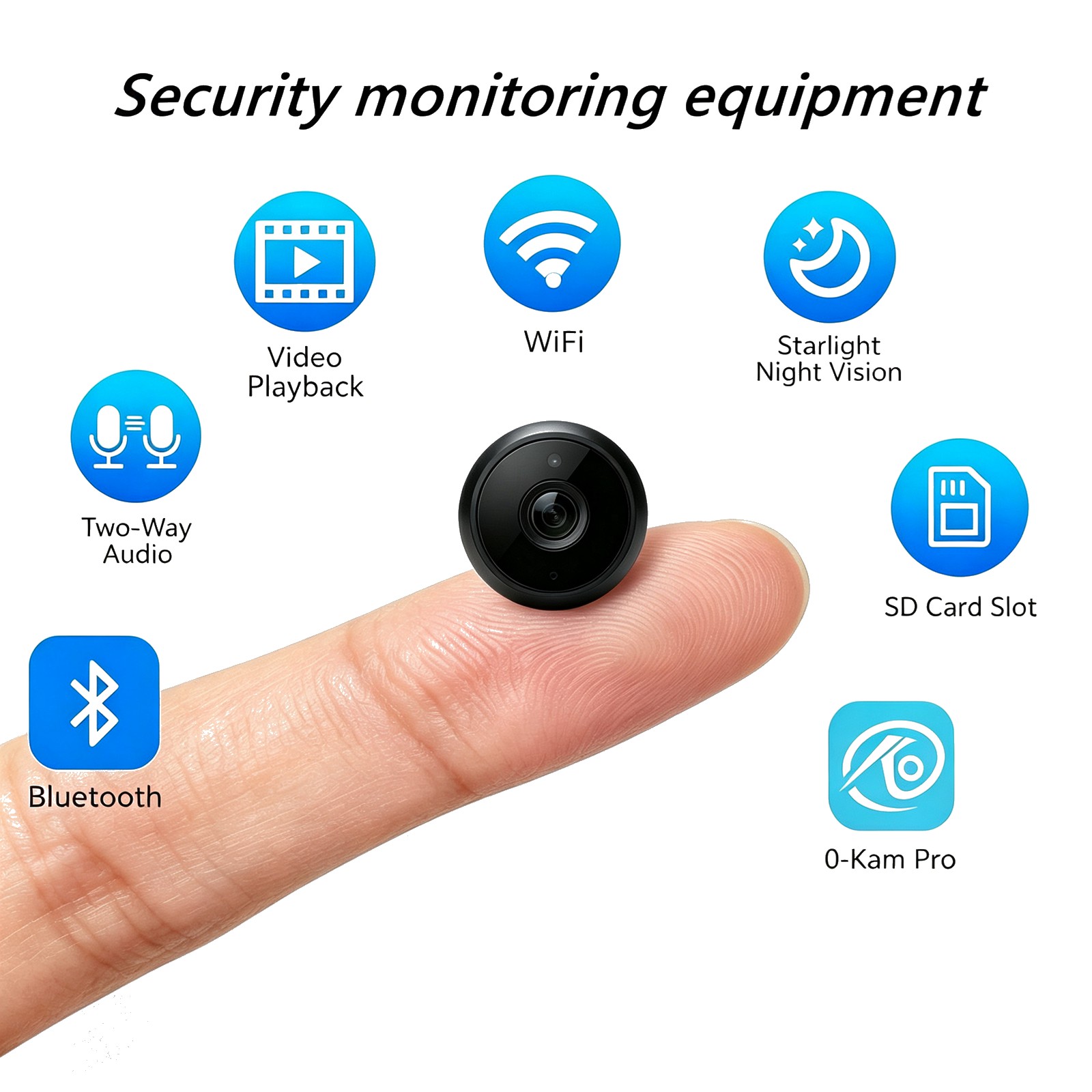 Home Security Kit - طقم مراقبة منزلية كامل BU4: كاميرات