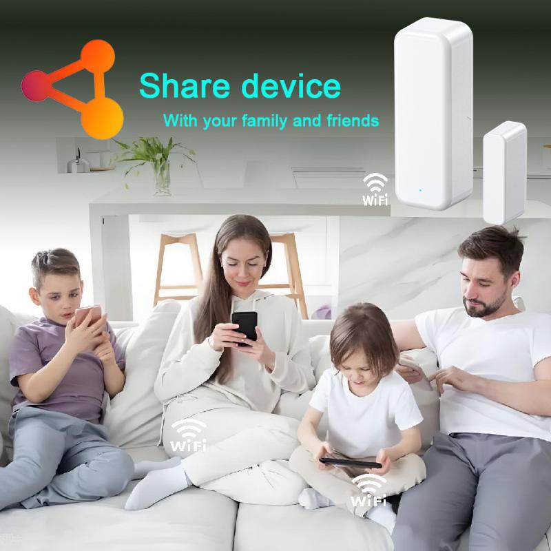 Home Security Officer - جهاز استشعار ذكي صغير للأبواب والنوافذ