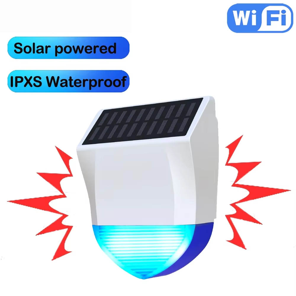 Alarm Siren Outdoor - جهاز إنذار ذكي من تويا يعمل