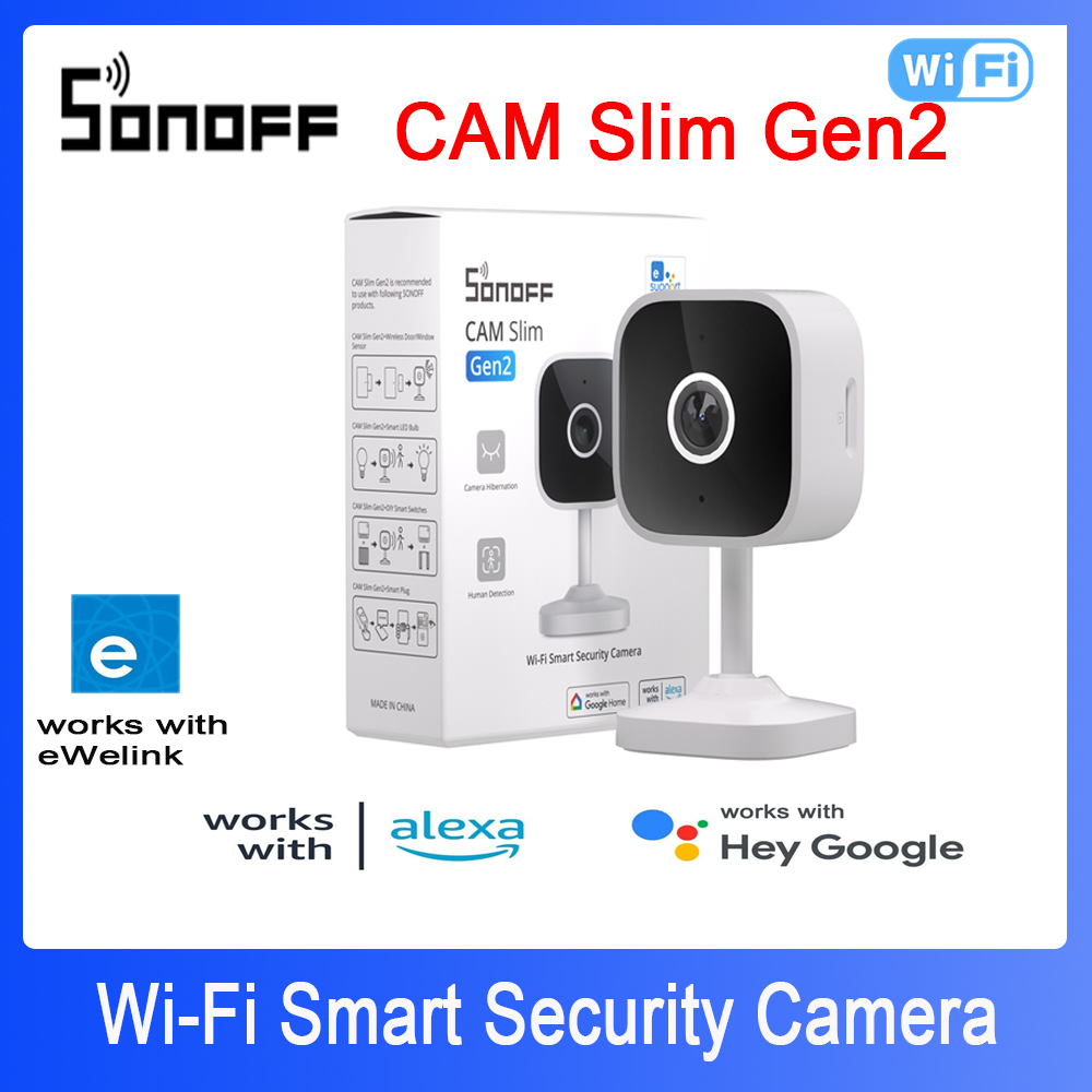 Home Security Camera Installation - كاميرا SONOFF CAM Slim Gen2 WiFi