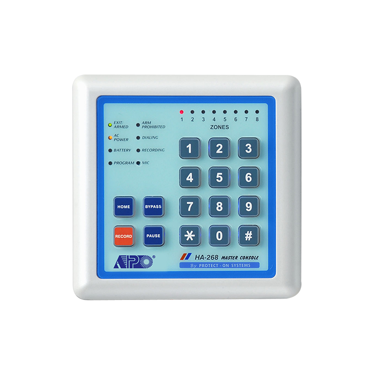 Home Security Phone Number - لوحة تحكم لنظام إنذار أمني ذكي