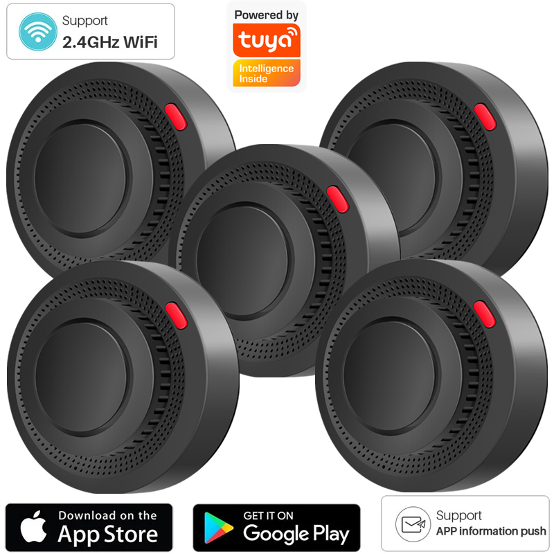 Home Security Kitchener - جهاز استشعار لاسلكي للكشف عن الدخان