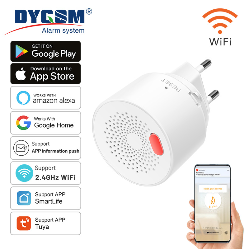 Home Security Tools - Tuya المنزل الذكي واي فاي الغاز