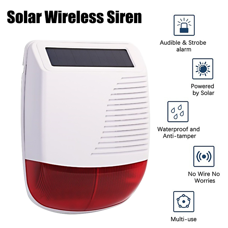 Alarm Siren Outdoor - 433 ميجا هرتز عالية ديسيبل في