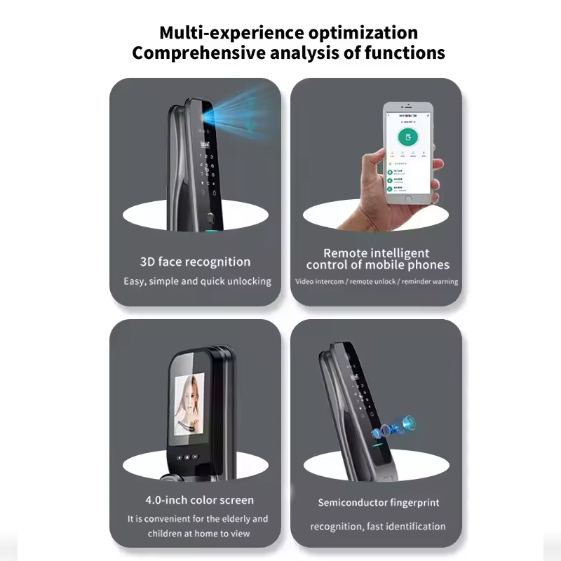 قفل باب ذكي HX5 مع التعرف على  - مراجعة Home Security With Cameras وسعره