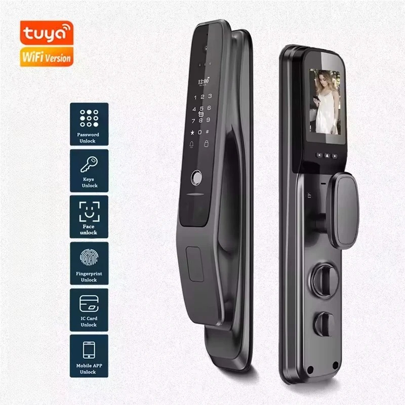 قفل باب ذكي HX5 مع التعرف على  - مراجعة Home Security With Cameras وسعره
