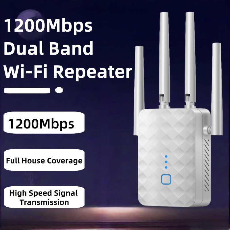 1200Mbps ثنائي النطاق واي فاي  - مراجعة Home Security Outdoor وسعره
