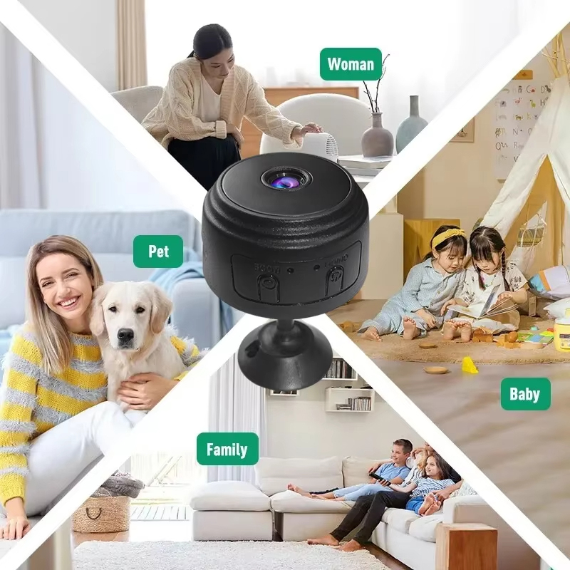 كاميرا أمان لاسلكية A9 ميني وا - مراجعة Home Security Camera Installation وسعره