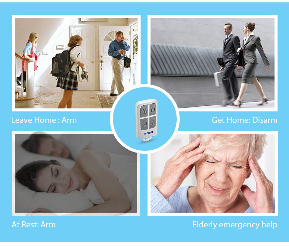 KERUI اللاسلكية عالية الأداء ا - مراجعة Home Security Tools وسعره