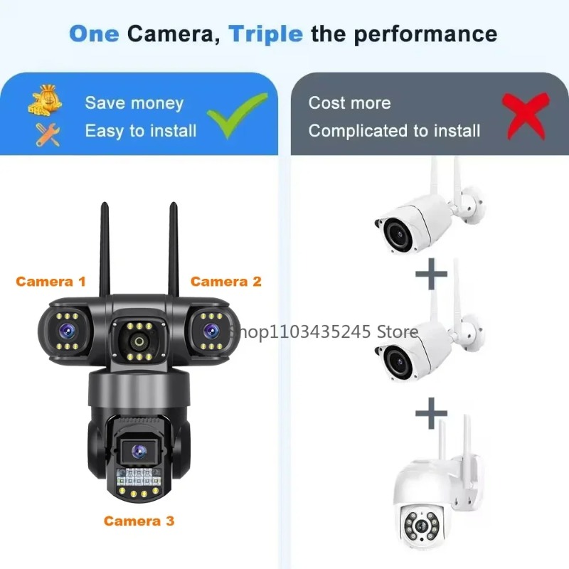 كاميرا أمنية خارجية مقاومة للم - مراجعة Home Yard Security Cameras وسعره
