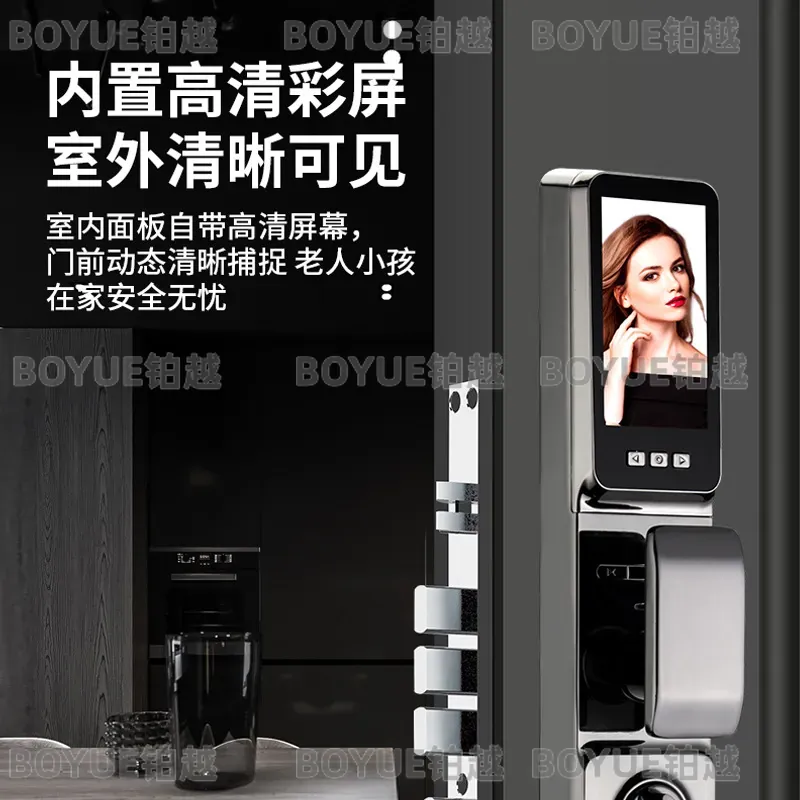 قفل باب ذكي من سبائك الزنك مع  - مراجعة Home Security Lock System وسعره