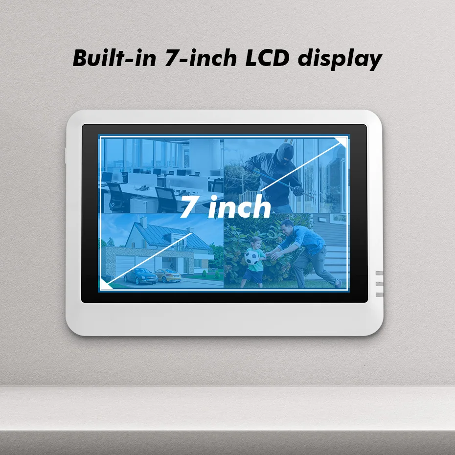 نظام أمان لاسلكي FUERS 8CH مع  - مراجعة Home Security Kit وسعره