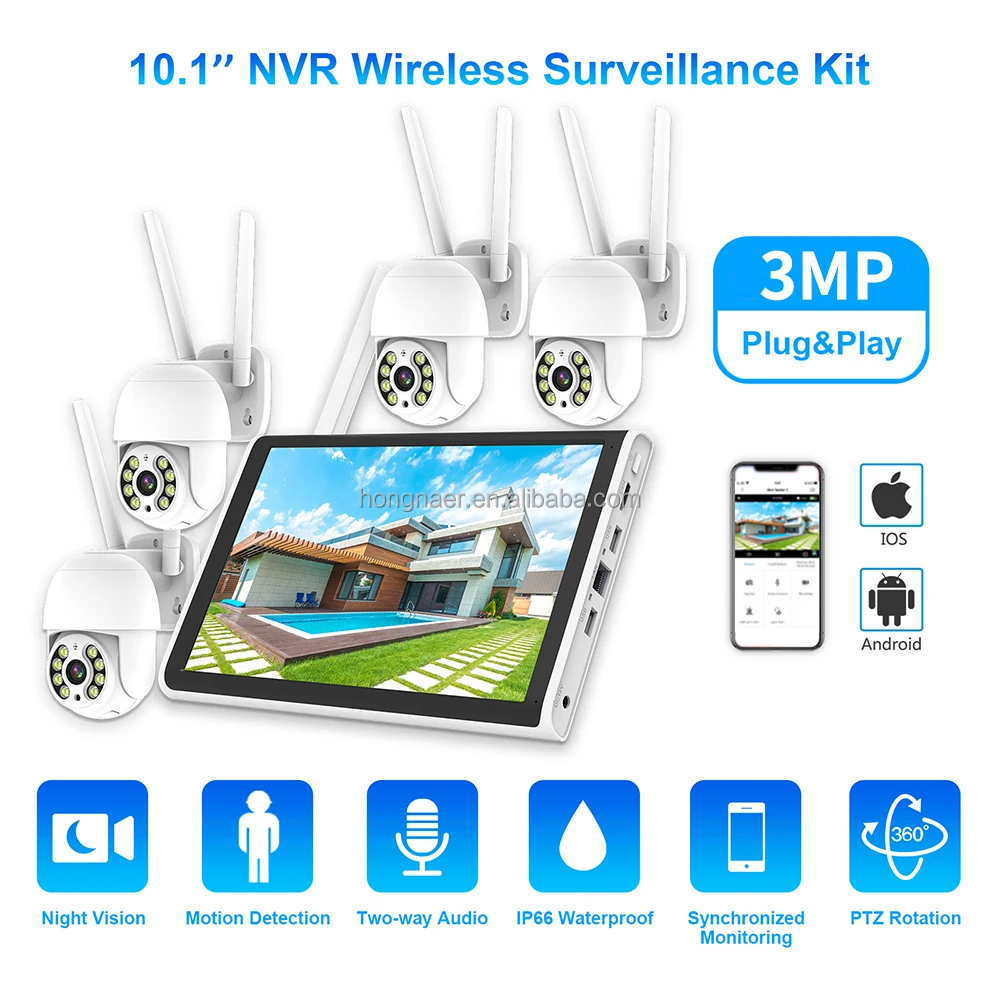 نظام كاميرات مراقبة لاسلكي من  - مراجعة Home Security With Cameras وسعره