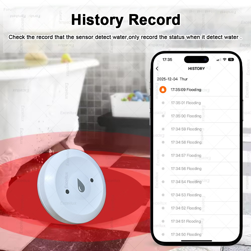 زيجبي كاشف المياه تسرب الاستشع - مراجعة Home Security Tools وسعره