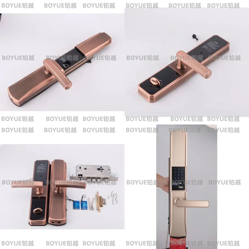 قفل ذكي ببصمة الإصبع مع غطاء م - مراجعة Home Security Lock System وسعره