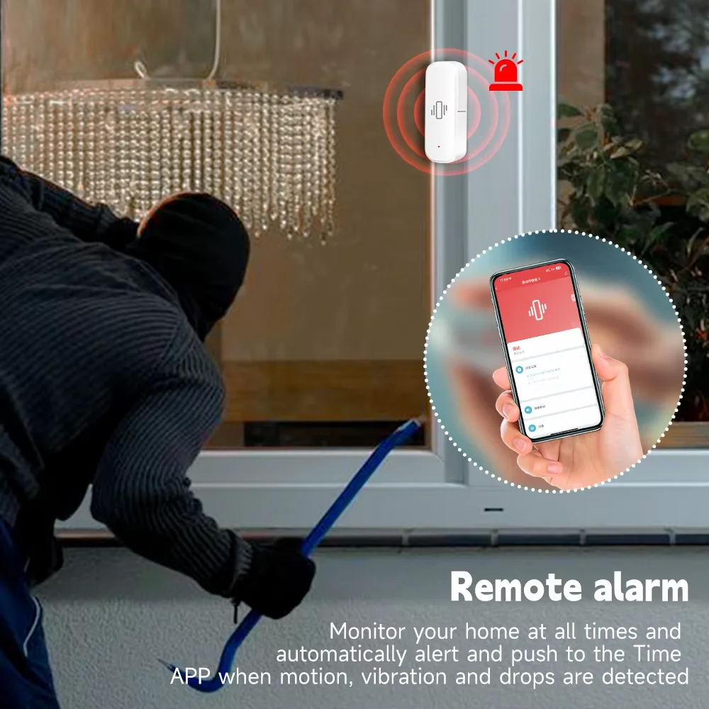 الذكية زيجبي الاهتزاز الاستشعا - مراجعة Home Security Tools وسعره