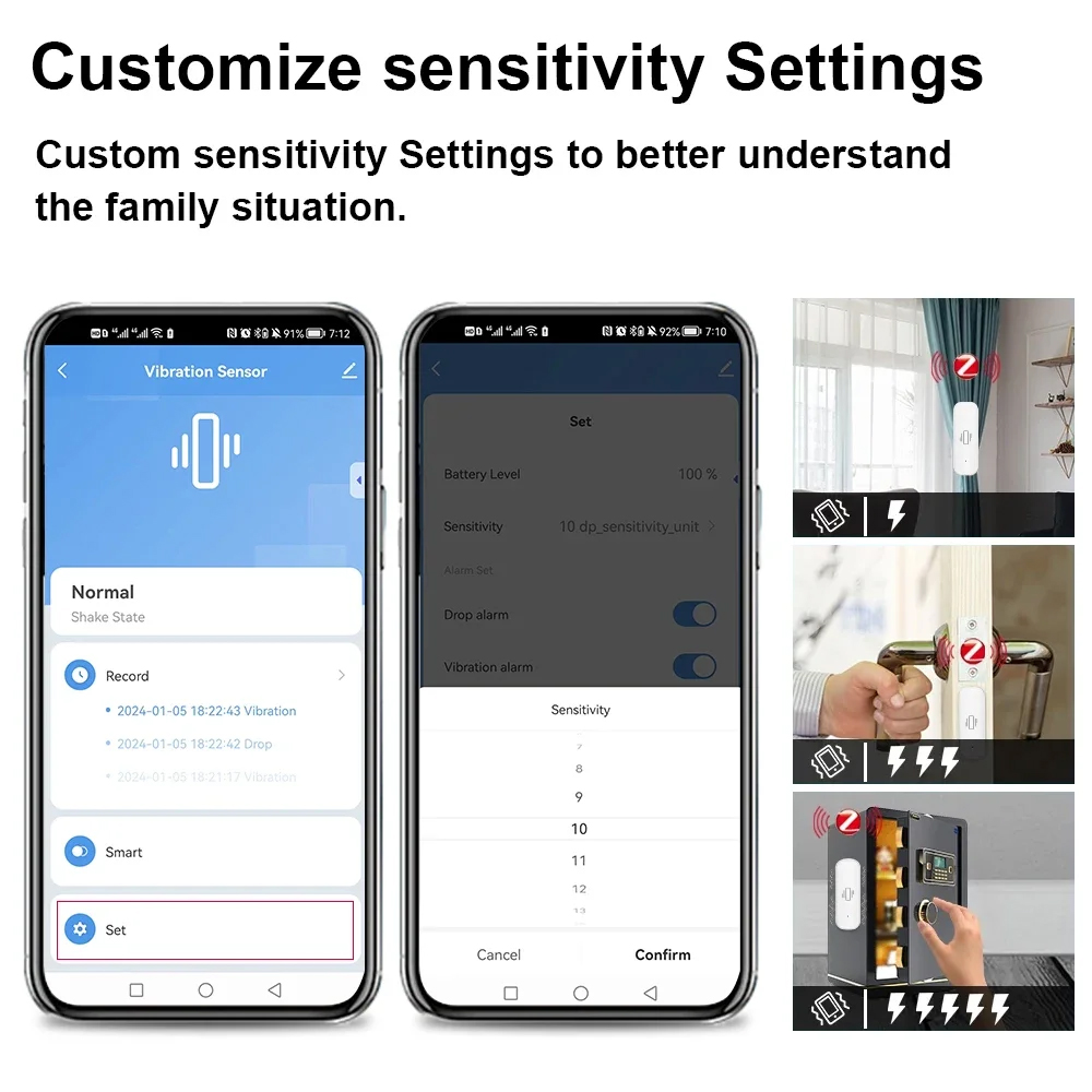 الذكية زيجبي الاهتزاز الاستشعا - مراجعة Home Security Tools وسعره