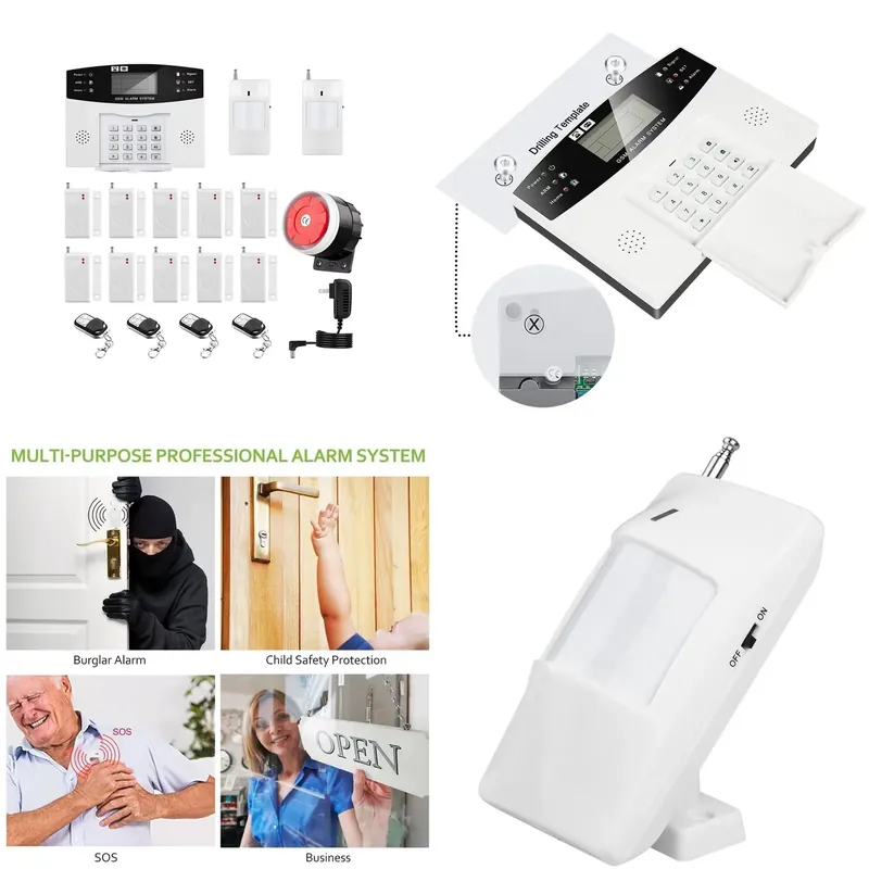 نظام إنذار ضد السرقة للمنزل مع - مراجعة Home Security Kit وسعره