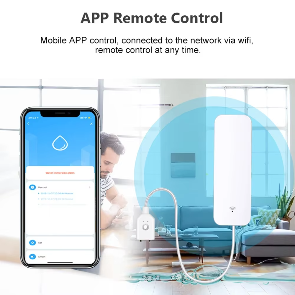 جهاز استشعار تسرب المياه بتقني - مراجعة Home Security Tools وسعره