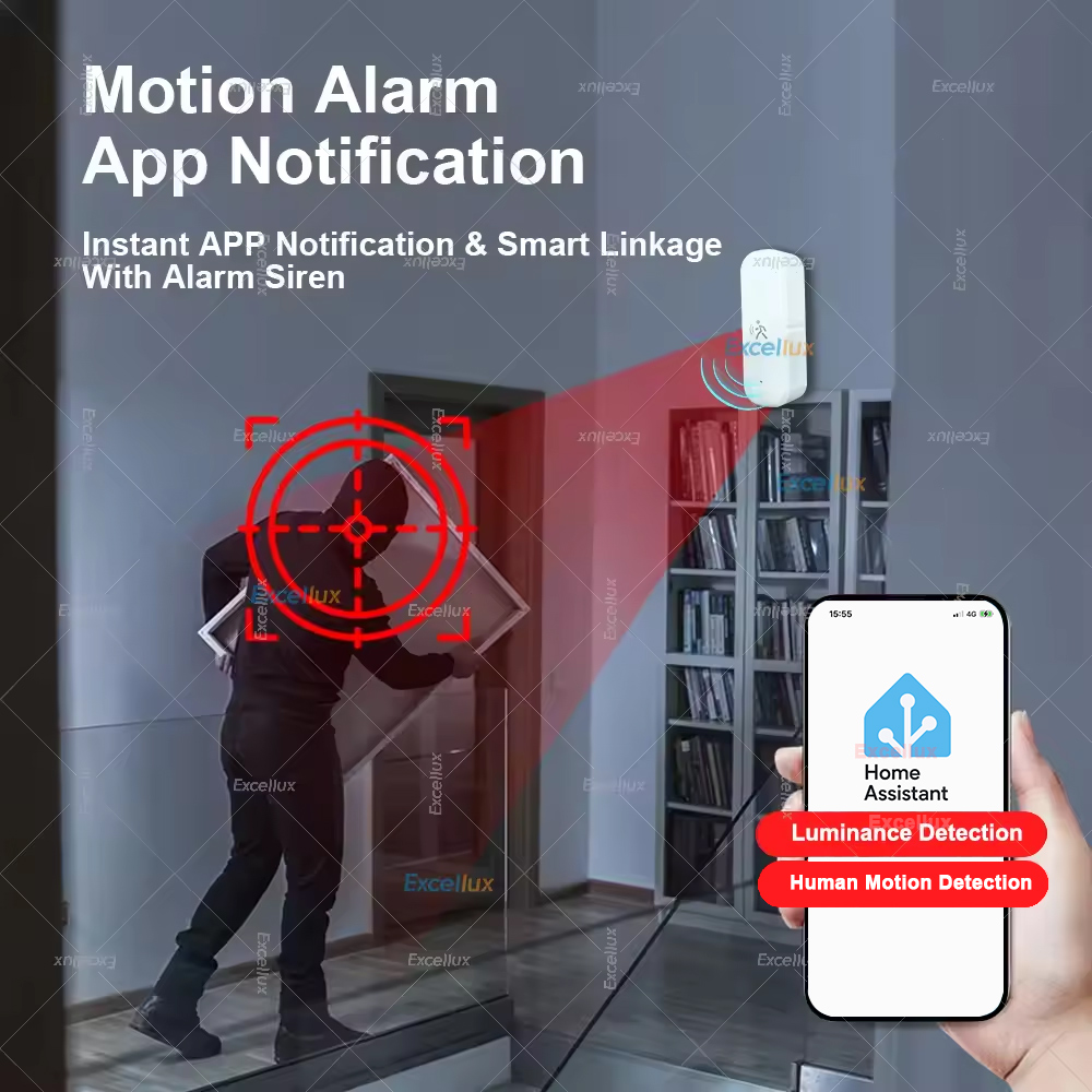 الذكية زيجبي محس حركة الرادار  - مراجعة Home Security Tools وسعره