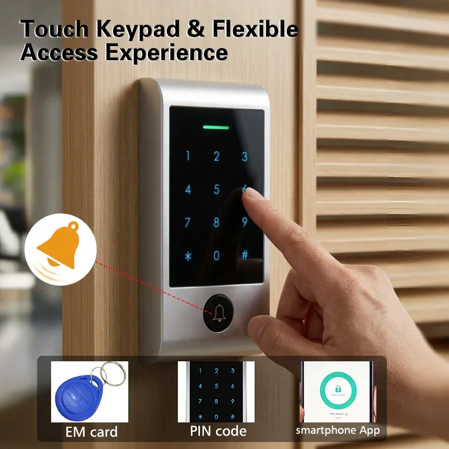 نظام تحكم عن بعد متقدم عبر واي - مراجعة Home Security Lock System وسعره