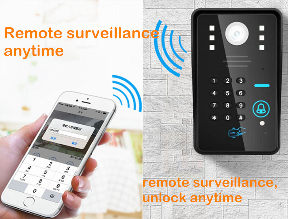 IP واي فاي كاميرا فيديو الجرس  - مراجعة Home Security Lock System وسعره