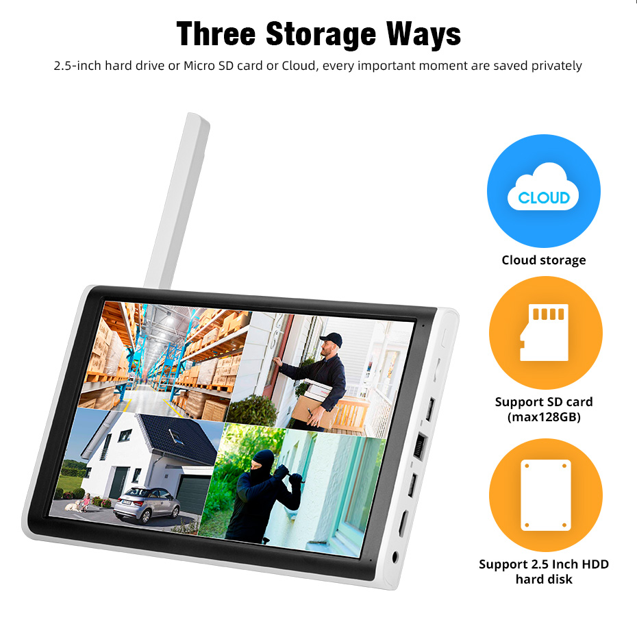 KERUI 2K 3K 4MP 8CH NVR WIFI O - مراجعة Home Security Kit وسعره