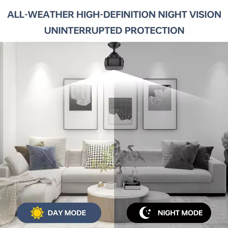 كاميرا مراقبة 4K صغيرة كاملة ا - مراجعة Home Security Camera Installation وسعره