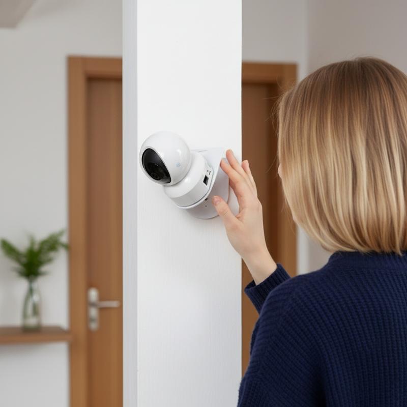 حامل كاميرا PTZ على شكل حرف L  - مراجعة Home Security Camera Installation وسعره