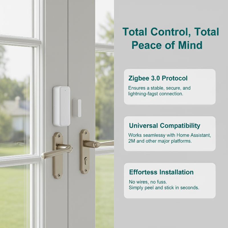 جهاز استشعار ذكي صغير للأبواب  - مراجعة Home Security Officer وسعره