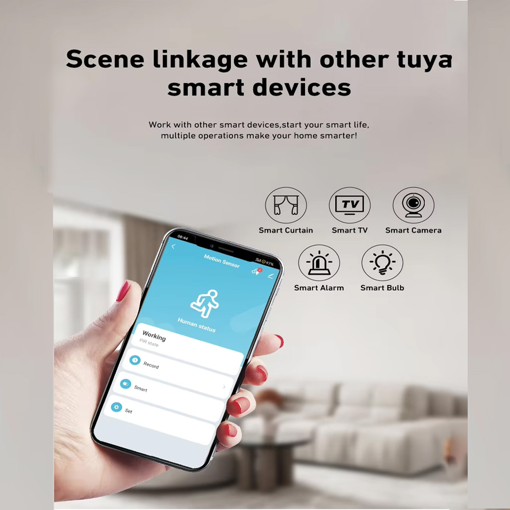 مستشعر حركة ذكي بتقنية PIR وWi - مراجعة Home Security Tools وسعره
