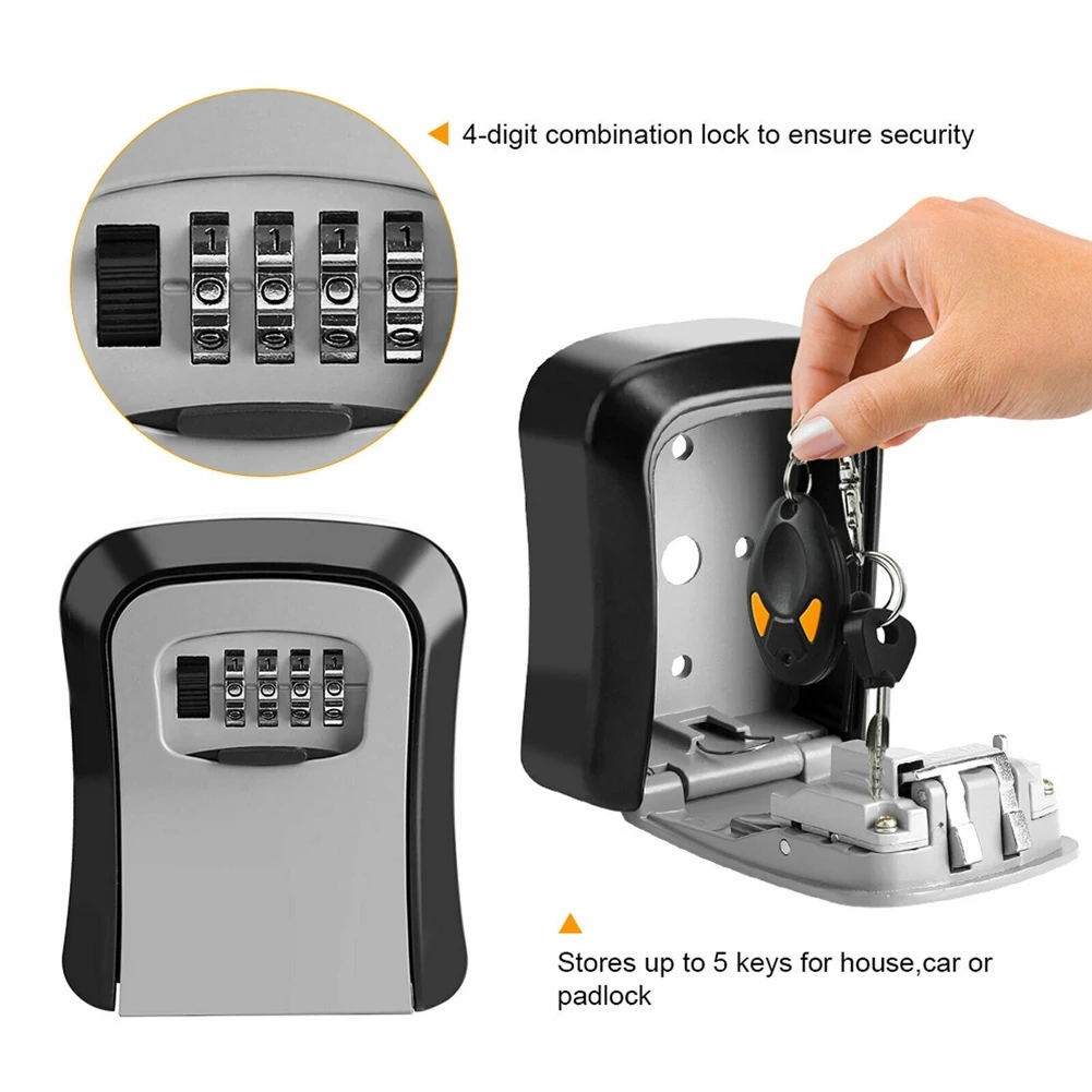 صندوق قفل مفاتيح مثبت على الحا - مراجعة Home Security Officer وسعره