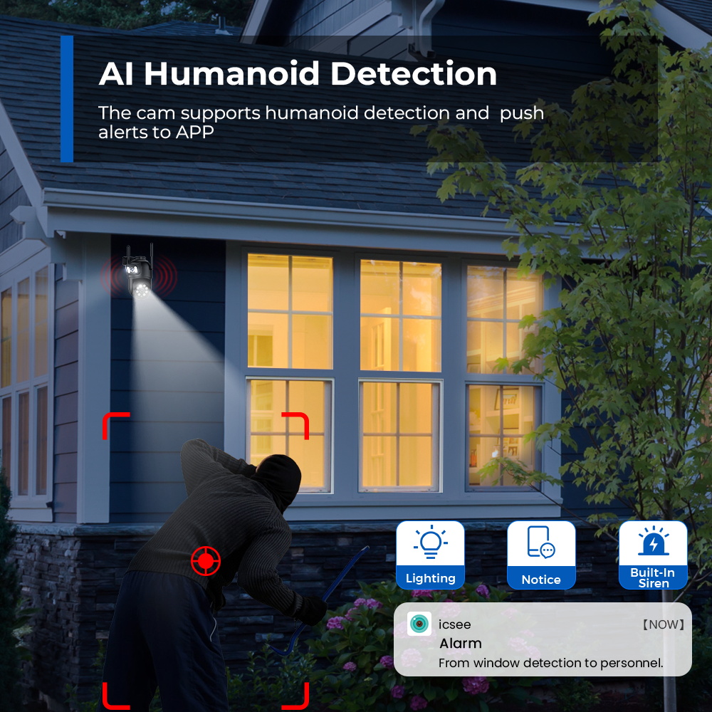 كاميرا مراقبة خارجية بدقة 8 مي - مراجعة Home Yard Security Cameras وسعره