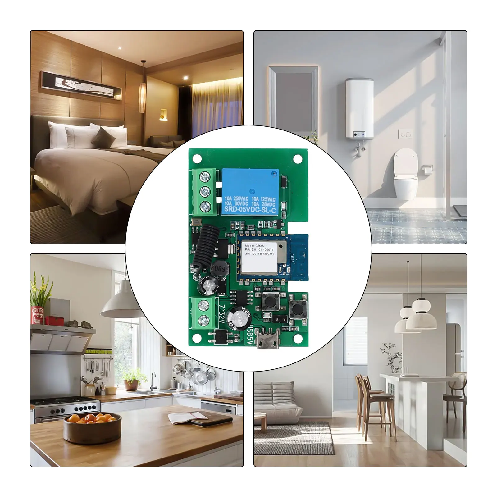 مفتاح منزلي ذكي لاسلكي متوافق  - مراجعة Home Security Lock System وسعره