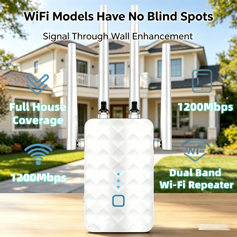 مقوي إشارة واي فاي لاسلكي بسرع - مراجعة Home Security Outdoor وسعره