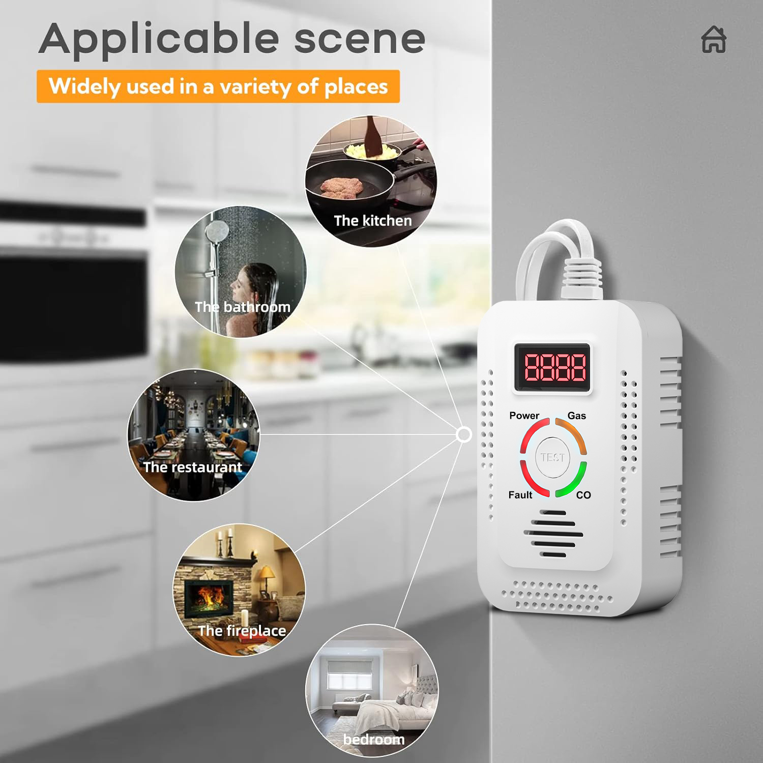 كاشف الغاز الطبيعي 2 في 1 وكاش - مراجعة Home Security Tools وسعره