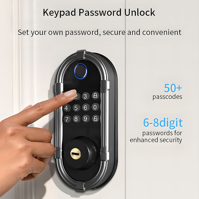 قفل ذكي إلكتروني ببصمة الإصبع  - مراجعة Home Security Lock System وسعره
