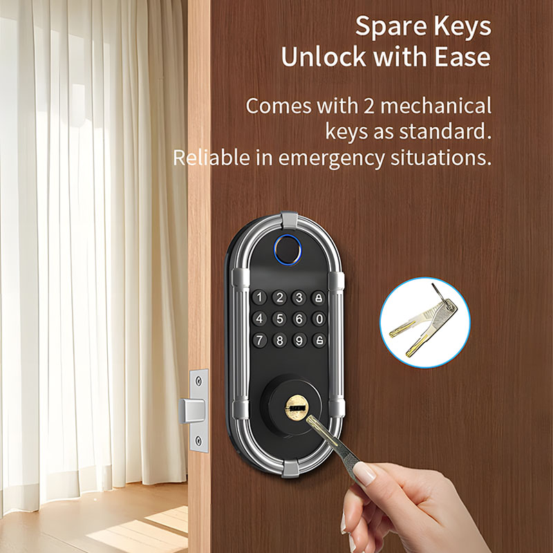 قفل ذكي إلكتروني ببصمة الإصبع  - مراجعة Home Security Lock System وسعره