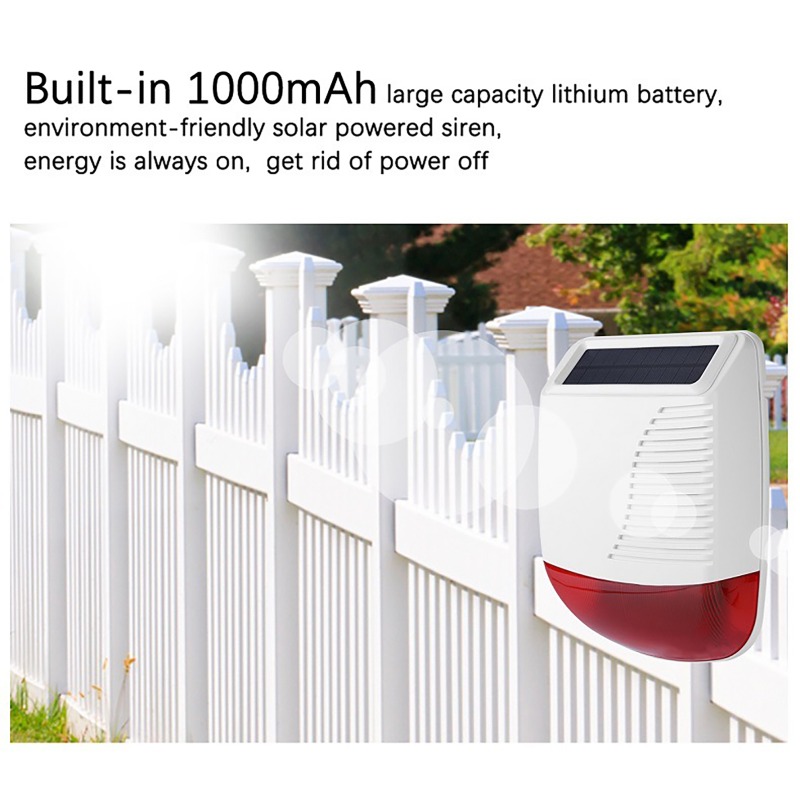 433 ميجا هرتز عالية ديسيبل في  - مراجعة Alarm Siren Outdoor وسعره